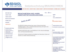 Tablet Screenshot of jansen-braunschweig.de